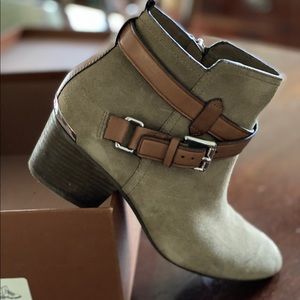 Coach Suede Ankle Booties